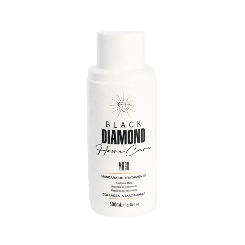 Black Diamond Home Care Shampoo & Mask – dagelijks herstel met collageen, macadamia & vitamine C